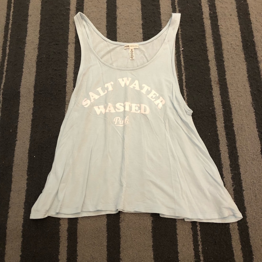 Salt Water Wasted super soft tank from PINK